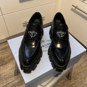 Prada Monolith Loafers size 39